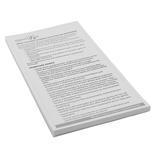 Theravine Peel / Micro-dermal Needling Homecare Information Pad 50 image 0